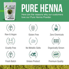 The Henna Guys henna powder in a bowl ready for use