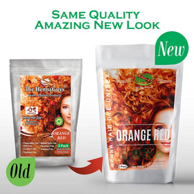 The Henna Guys Natural Henna Hair Dye 100g Red/Orange mixed powder