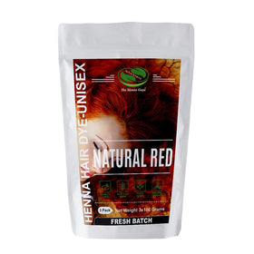 The Henna Guys Natural Red Henna Hair Dye 100g front view
