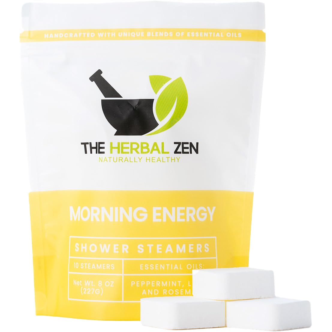 The Herbal Zen Shower Steamers 10 Pack front view
