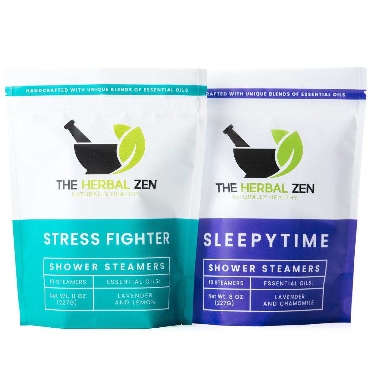 The Herbal Zen Shower Steamers gift set packaging front view