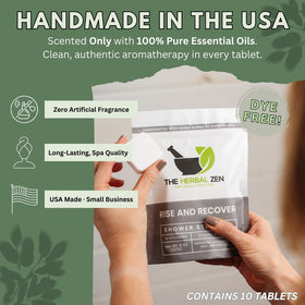 The Herbal Zen Shower Steamers in a gift box