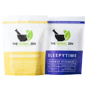 The Herbal Zen Shower Steamers packaging front view
