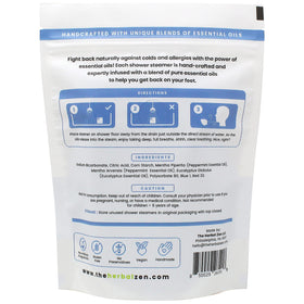 The Herbal Zen Shower Steamers with essential oils