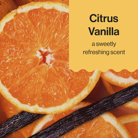 The Honest Company Body Lotion Citrus Vanilla with citrus fruits