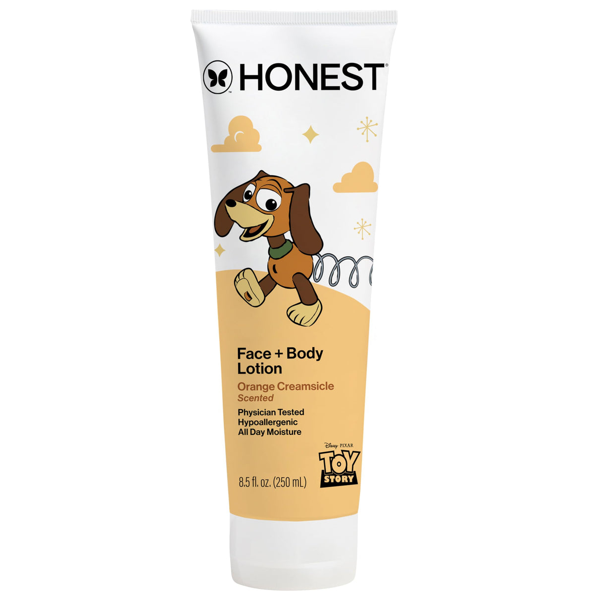 The Honest Company Body Lotion Orange Creamsicle front view
