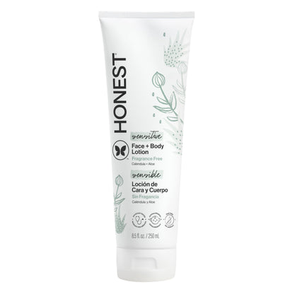 The Honest Company Face and Body Lotion 8.5 fl oz front view