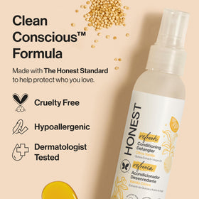 The Honest Company Hair Detangler Citrus Vanilla ingredients list