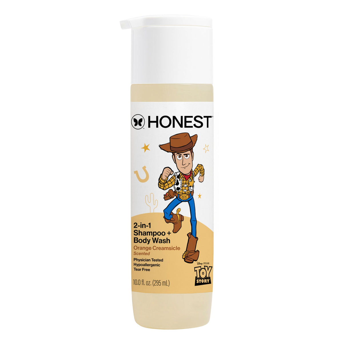 The Honest Company Shampoo + Body Wash 381g Orange Creamsicle front view