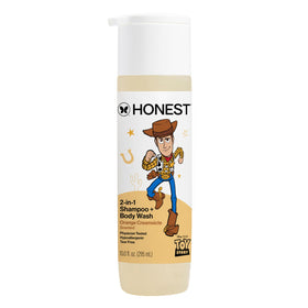 The Honest Company Shampoo + Body Wash 381g Orange Creamsicle front view