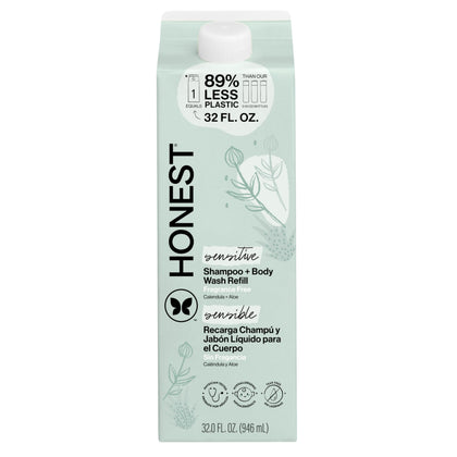 The Honest Company Shampoo & Body Wash front view 1120g