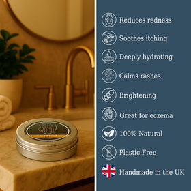 The Ilex Wood Calendula Natural Salve 100ml packaging