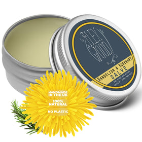 The Ilex Wood Dandelion & Rosemary Natural Salve front view