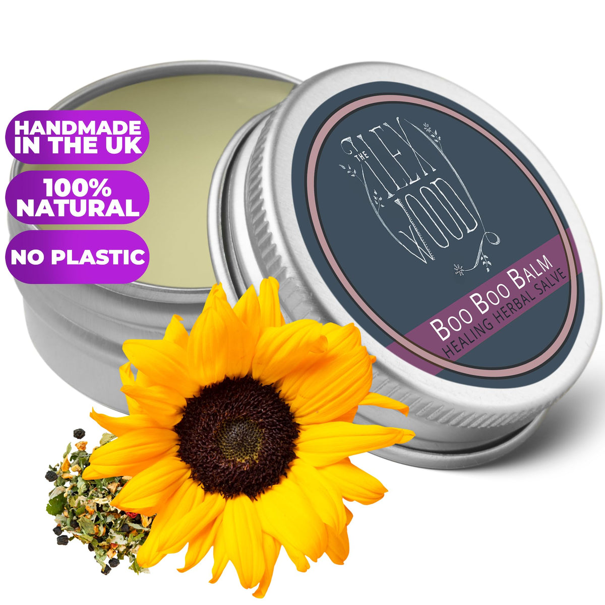 The Ilex Wood Herbal Healing Salve 100ml with essential oils