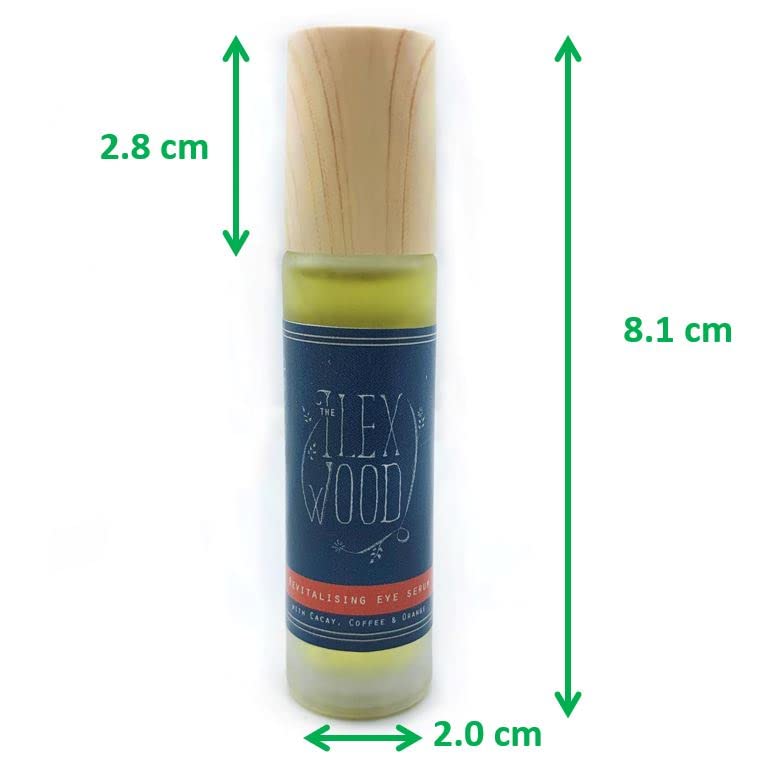 The Ilex Wood Revitalising Eye Serum application on skin