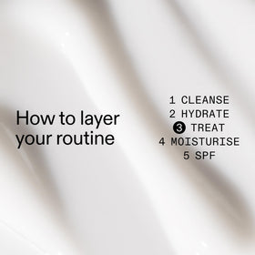 The INKEY List Caffeine Eye Cream application around eyes