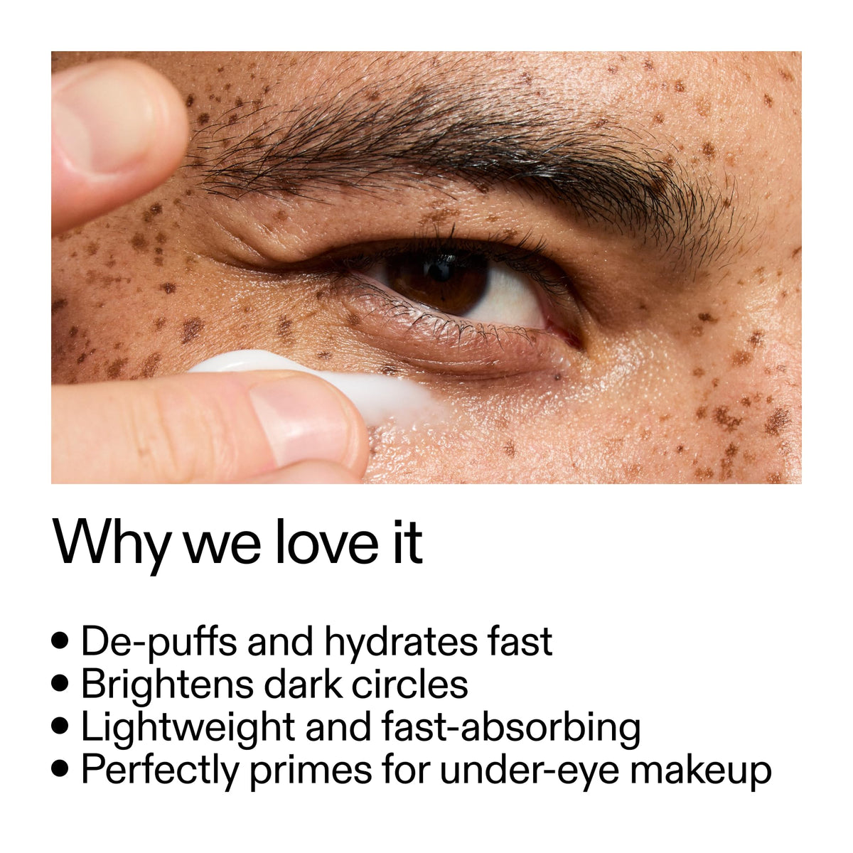 The INKEY List Caffeine Eye Cream packaging