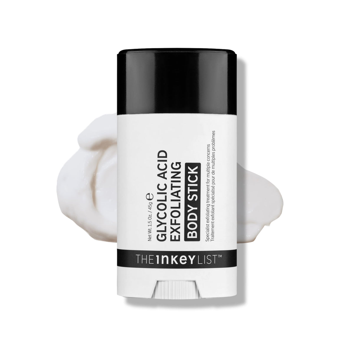 The INKEY List Glycolic Acid Exfoliating Body Stick front view
