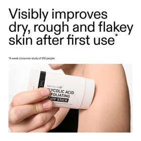 The INKEY List Glycolic Acid Exfoliating Body Stick packaging
