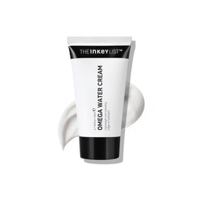 The INKEY List Omega Water Cream front view with packaging
