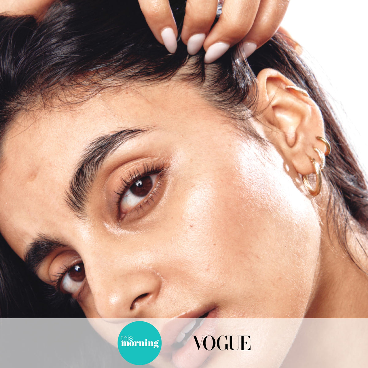 The INKEY List Salicylic Acid Scalp in bathroom setting