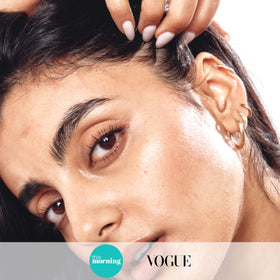 The INKEY List Salicylic Acid Scalp in bathroom setting