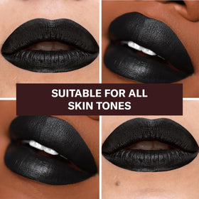 The Lip Bar Nonstop Liquid Matte Lipstick Back to Black tube with cap