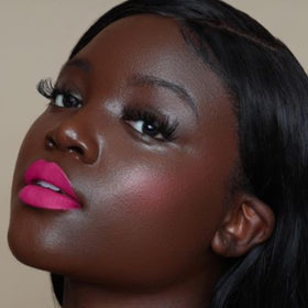 The Lip Bar Nonstop Liquid Matte Lipstick Fuchsia applicator close-up