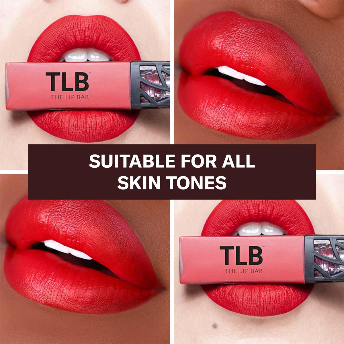 The Lip Bar Nonstop Liquid Matte Lipstick Hot Mama applicator close-up