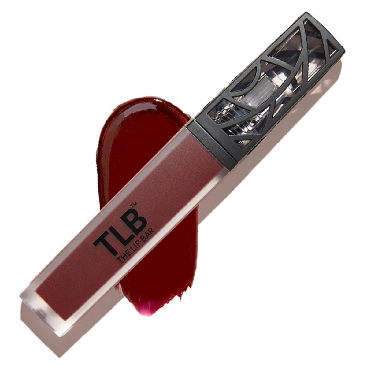 The Lip Bar Nonstop Liquid Matte Lipstick Rebel Deep Burgundy front view