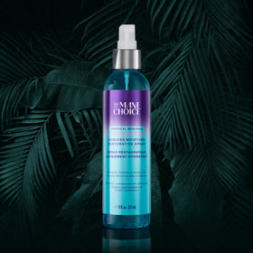 The Mane Choice Tropical Moringa Hair Spray bottle with mist spray nozzle
