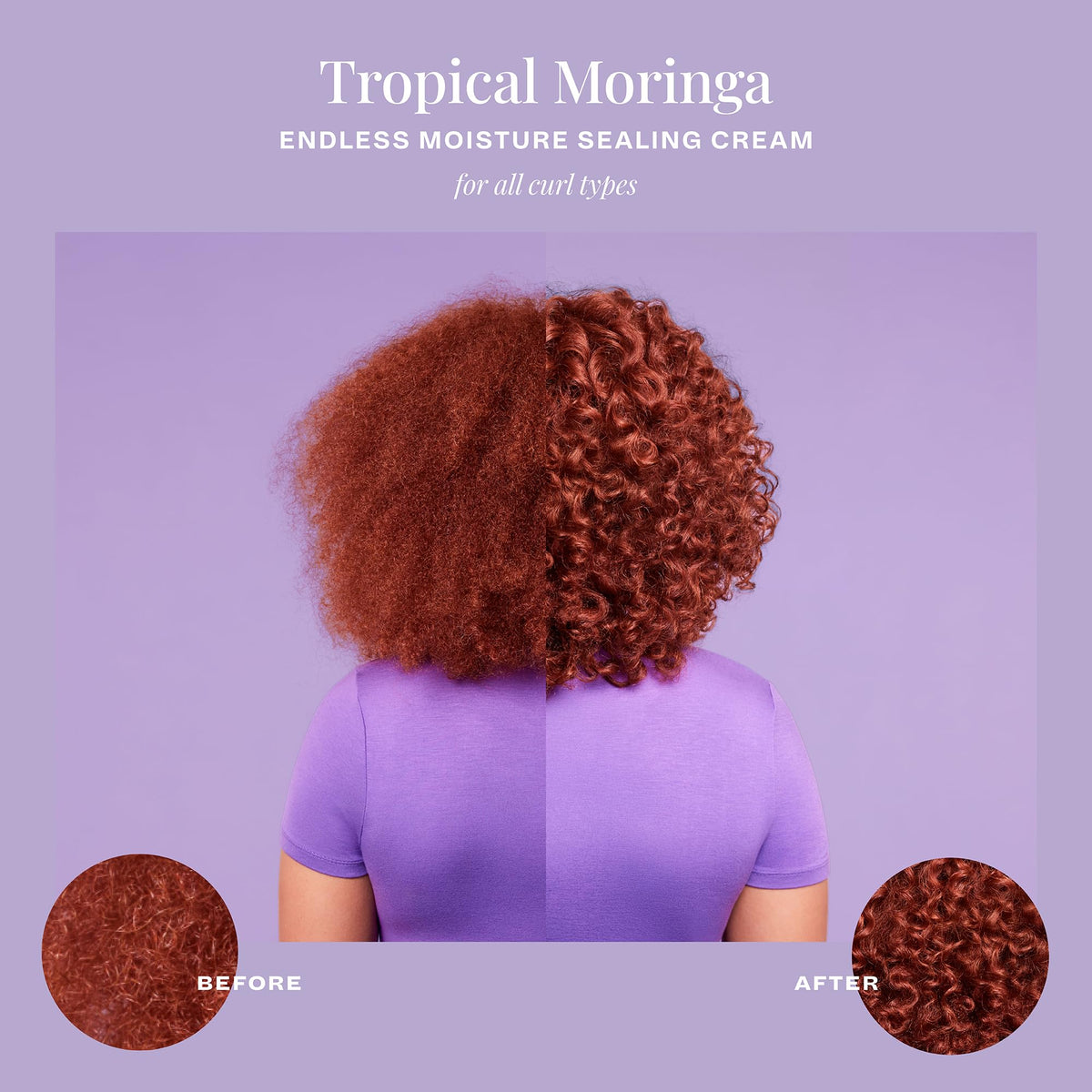 The Mane Choice Tropical Moringa Sweet Oil & Honey Cream texture close-up