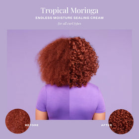 The Mane Choice Tropical Moringa Sweet Oil & Honey Cream texture close-up