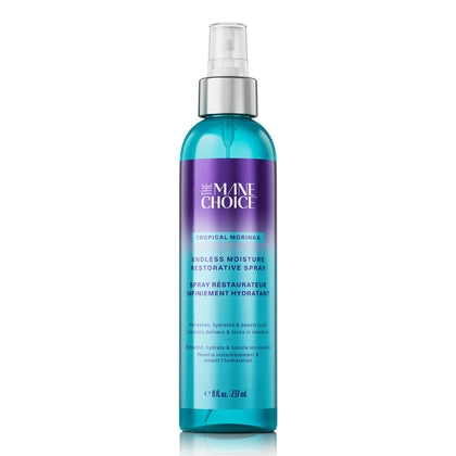The Mane Choice Tropical Moringa Sweet Oil & Honey Hair Spray front view