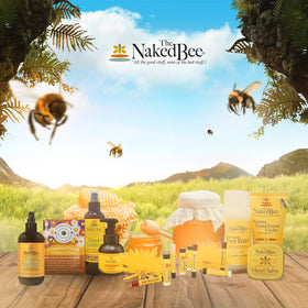 The Naked Bee Coconut & Honey Lotion back view