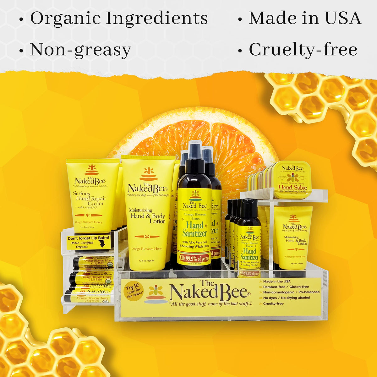 The Naked Bee Coconut & Honey Lotion ingredients list