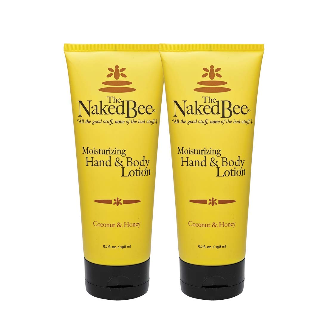 The Naked Bee Coconut & Honey Moisturizing Lotion front view 6.7 Oz