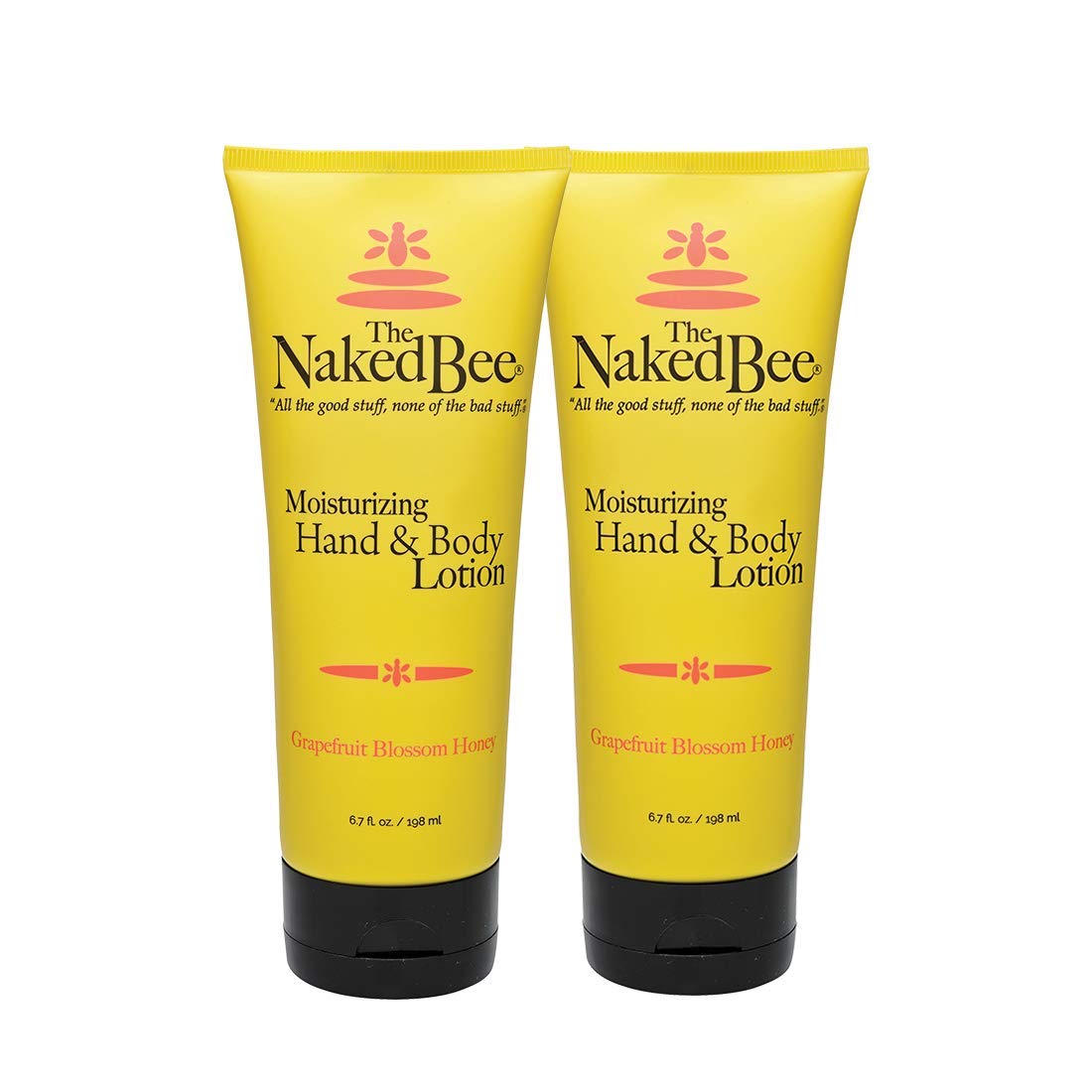 The Naked Bee Grapefruit Blossom Honey Hand and Body Lotion front view