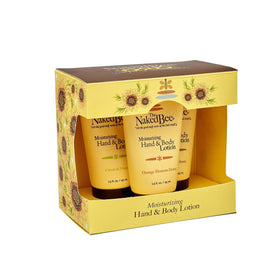 The Naked Bee Moisturizing Hand and Body Lotion 3 Pack - Orange Blossom Honey, Coconut, Citron