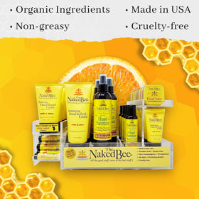 The Naked Bee Nourishing Body Lotion Coconut & Honey texture close-up