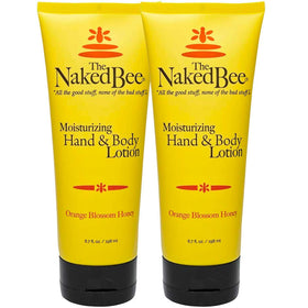 The Naked Bee Orange Blossom Honey Hand and Body Lotion 2 Pack front view