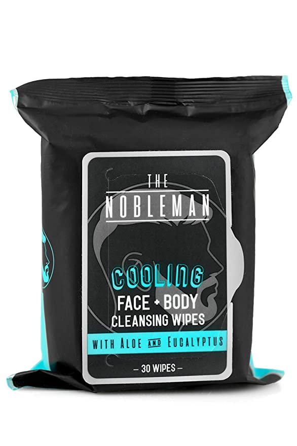 The Nobleman wipes packaging side view