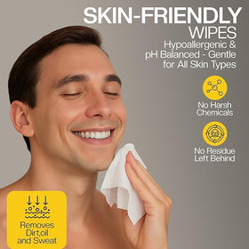 The Nobleman wipes with eucalyptus and aloe vera ingredients