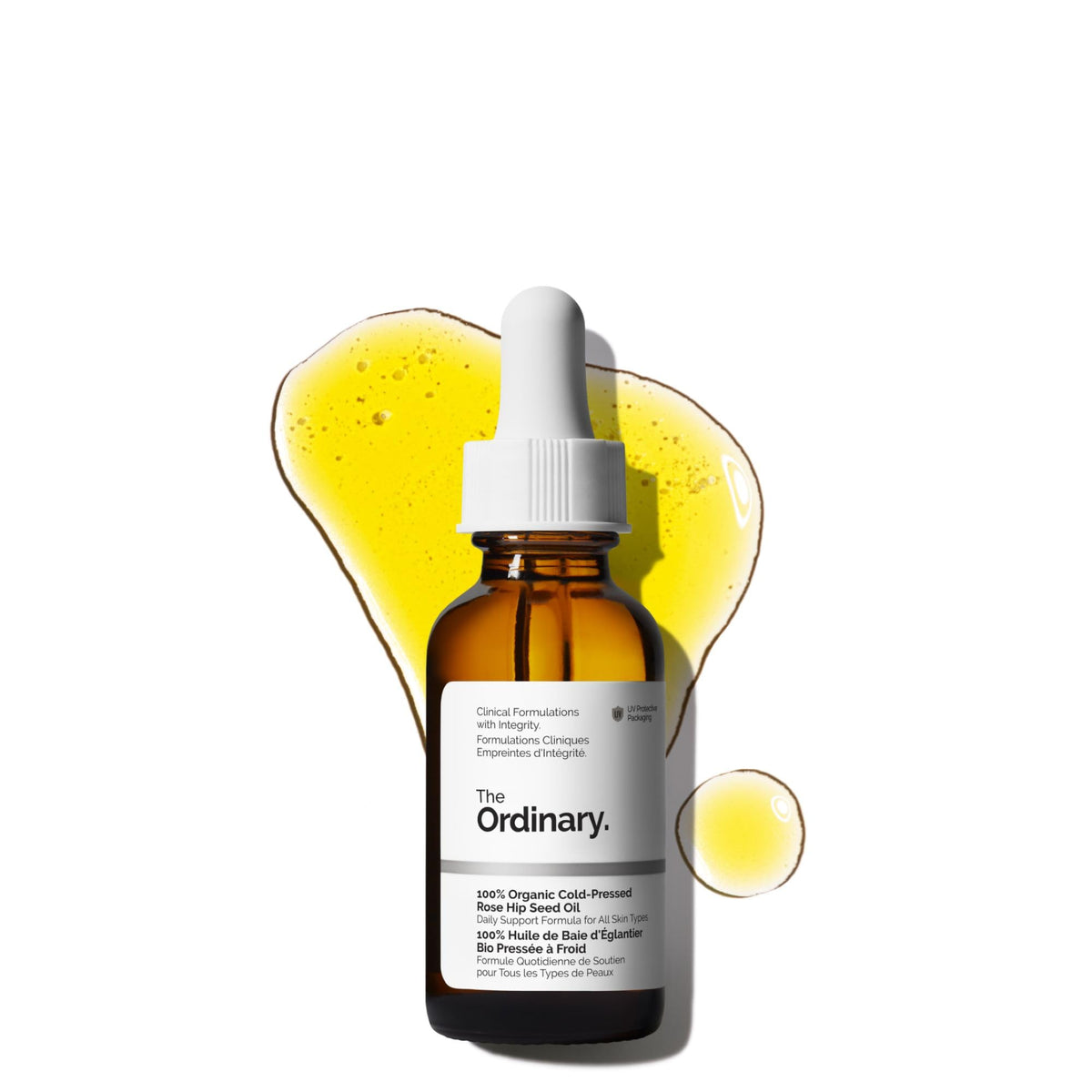 The Ordinary 100% Organic Cold-Pressed Rose Hip Seed Oil front view
