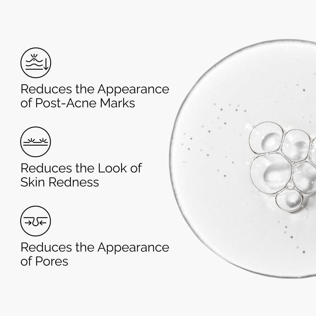 The Ordinary Aloe 2% + NAG 2% Solution texture on skin