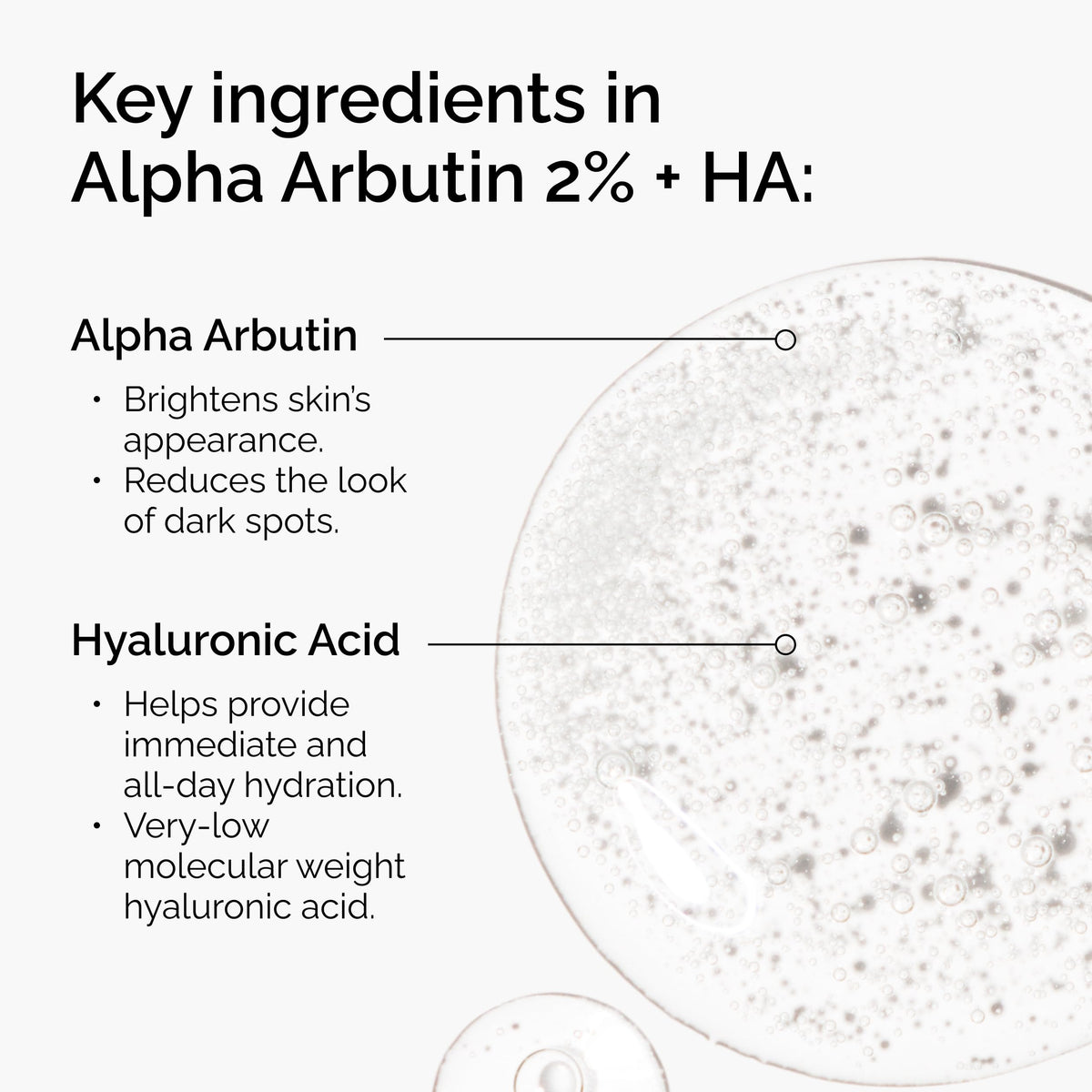 The Ordinary Alpha Arbutin serum with dropper