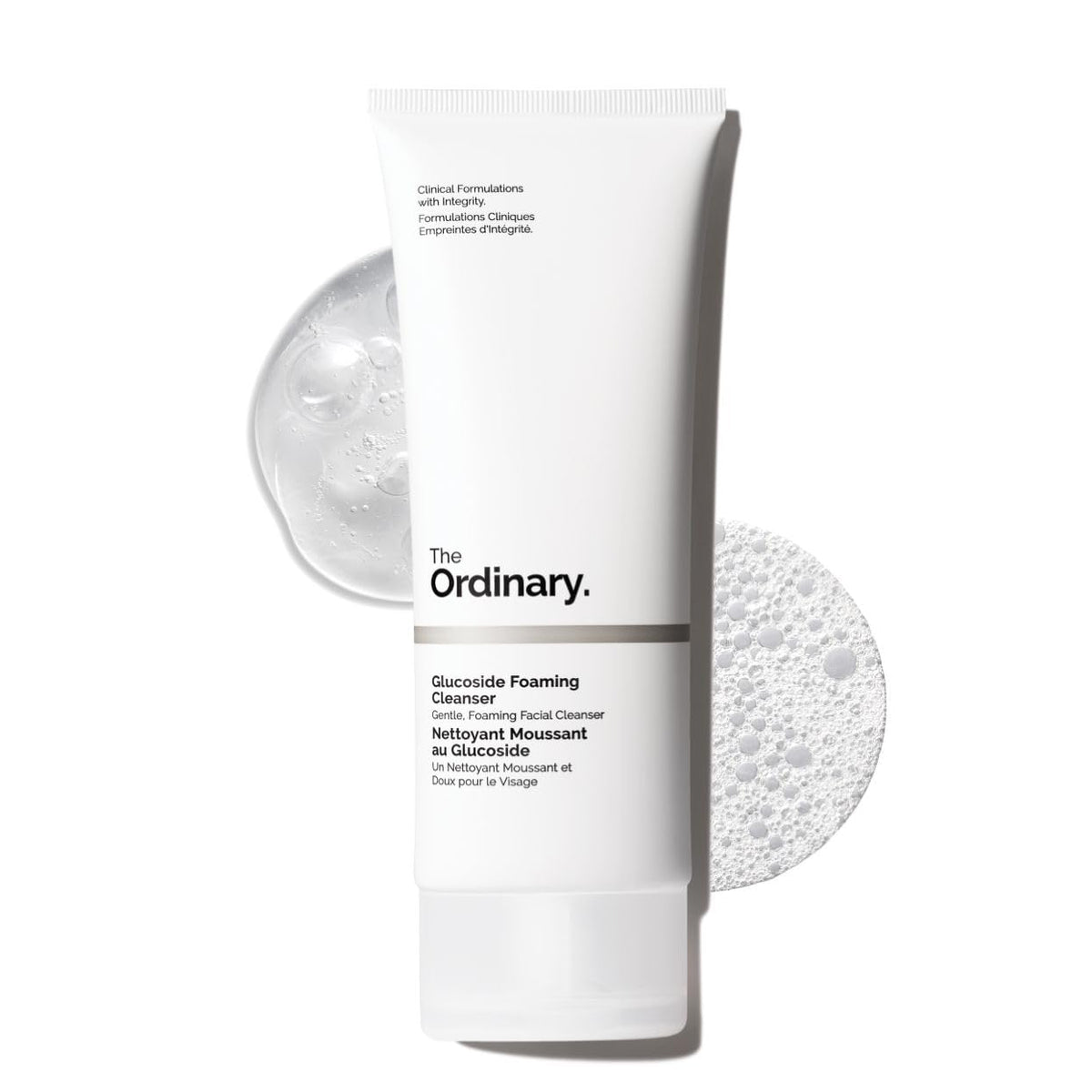 The Ordinary Glucoside Foaming Cleanser front view with pump