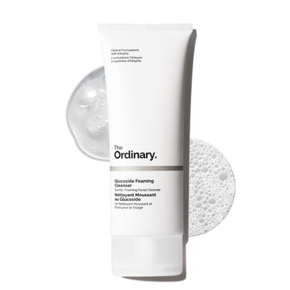 The Ordinary Glucoside Foaming Cleanser front view with pump