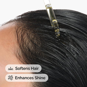 The Ordinary Moroccan Argan Oil applied to skin