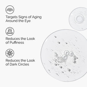 The Ordinary Multi-Peptide Eye Serum application on skin